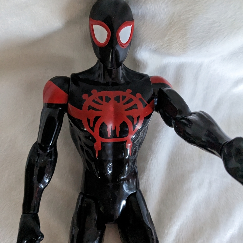 Black Spiderman 12" poseable figure